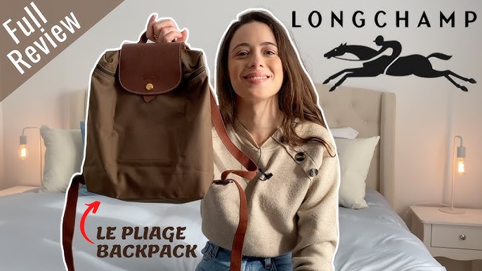 Longchamp Mini Le Pliage Canvas Backpack Review & A Few NSale Reviews -  what jess wore