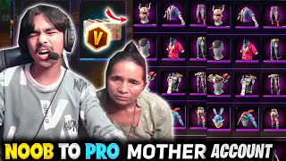 Free Fire i Did Noob To Pro MOTHER ACCOUNT😍I Got All New Emote & Bundles - Garena Free Fire