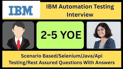 Ervaring met sollicitatiegesprekken voor automatiseringstesten | Real-time QA & SDET-gespreksvoor...