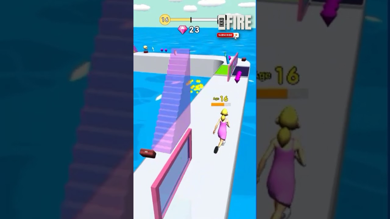 NOOB vs PRO vs HACKER - Run Of Life - MAX LEVEL - Gameplay | Ikko Fire