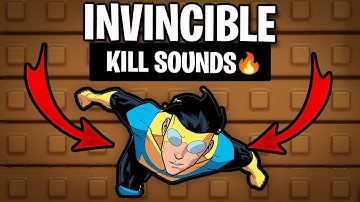 INVINCIBLE Kill Sound ids/Hit Sound ids (AUGUST 2025) | Roblox Custom Kill Sound ids