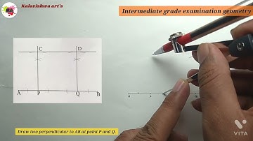 Intermediate grade examination Geometry/diagram No.-1, 2/ parallel lines/ इंटरमिजिएट परीक्षा भूमिती