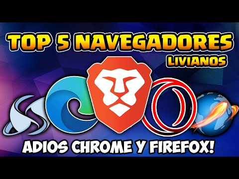 ✅TOP 5 MEJORES NAVEGADORES NUEVOS / El MEJOR NAVEGADOR Para PC de BAJOS RECURSOS 2022 ? (SEGUROS) ?