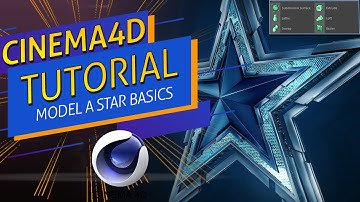 Cinema4d Modeling - Cinema4d Basic Modeling Star Tutorial