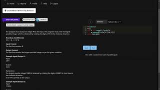 SKILLRACK | DAILY CHALLENGE || 03/12/2023 || ROTATE DIGITS - LARGEST POSSIBLE INTEGER || PYTHON ||