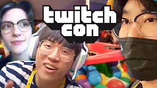 I met korean Shroud at twitch con SD!