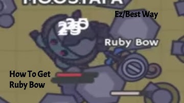 MooMoo.io: How To Get Ruby Bow
