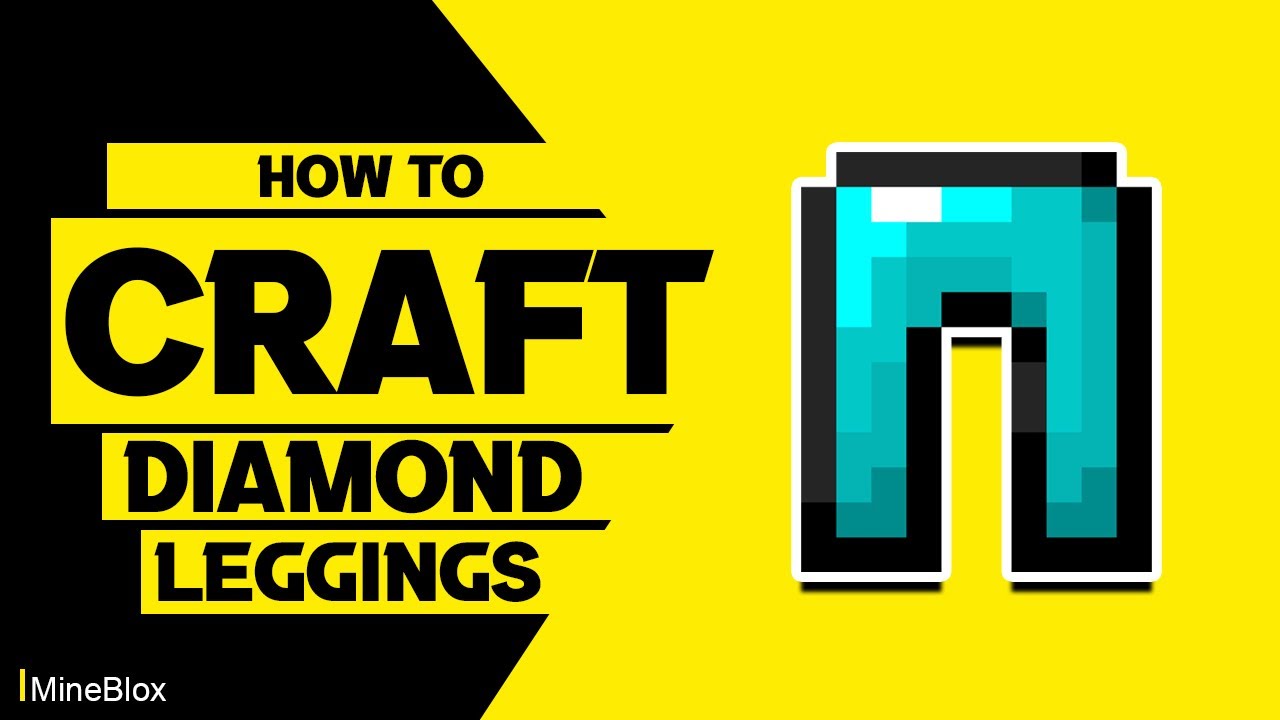 How to Craft a Diamond Leggings in Minecraft 