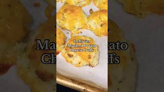 Leftover Mashed Potato Cheese Puffs