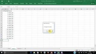 02 C VBA Syntax for Do While / Do Until Loop, Input from Excel sheet