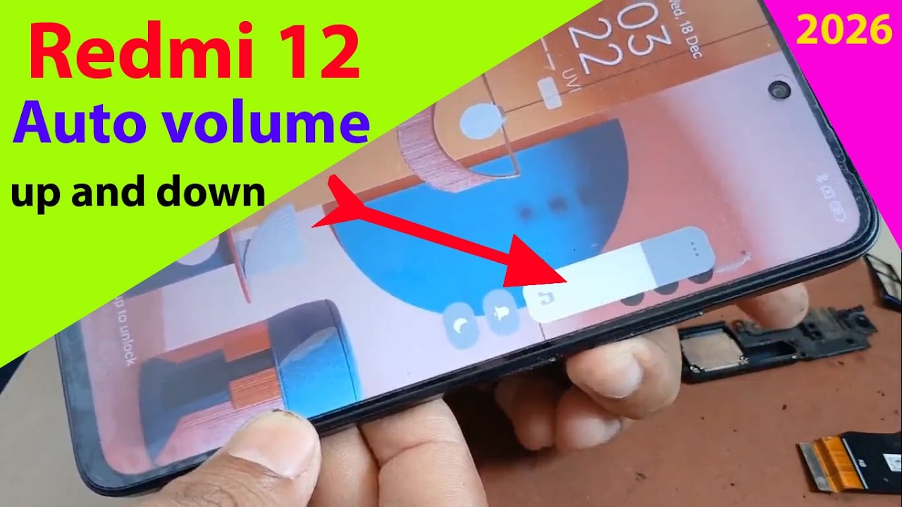 Redmi 12 auto running volume key 2026. - YouTube