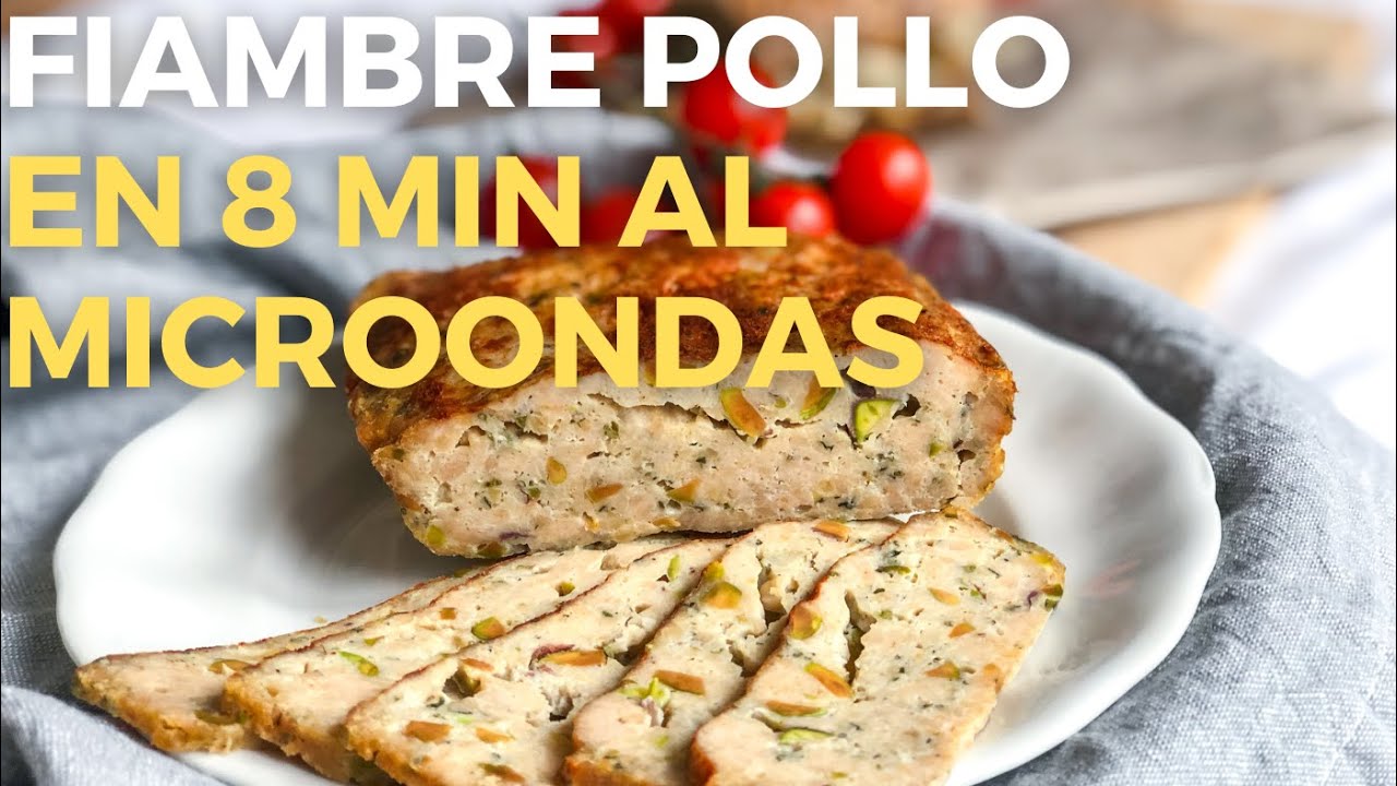FIAMBRE CASERO DE POLLO 2.0, sin plástico y en sólo 8 minutos al microondas!