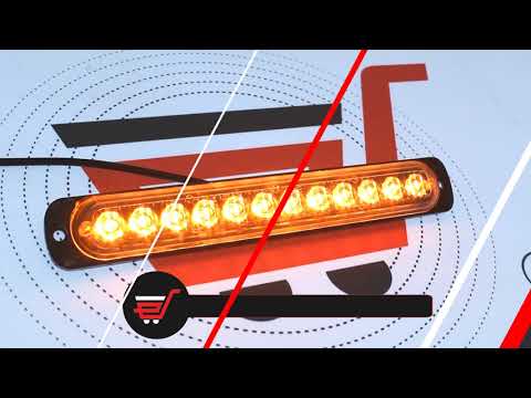 Φανάρι LED πορτοκαλί
