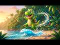 El Bebé Dinosaurio Visita la Playa Episodio 7 Canciones Infantiles Rimas para Niños y Bebés Aprender