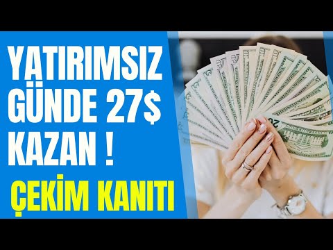 SIFIR YATIRIM İLE AYDA 810$ KAZAN💰 | GÜNDE 2 DAKİKANI AYIR🤑 #internettenparakazan2024