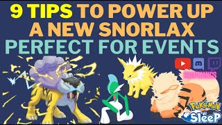 9 Tips to Power Up New Snorlax, Especially for Events in #pokemonsleep