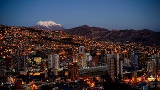 La Paz, Bolivia. Vista de mirador Killi-Killi.