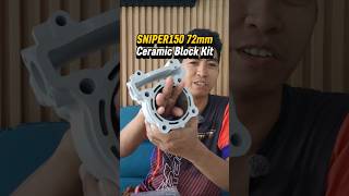 Sniper150 72Mm Ceramic Block Kit Forged Piston Pitsbike