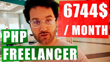 How i earned 6744$ per month. Freelancer, software developer (php/laravel/vue.js)