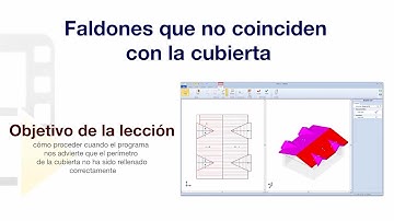 Video Tutorial de Edificius - Faldones que no coinciden con la cubierta - ACCA software