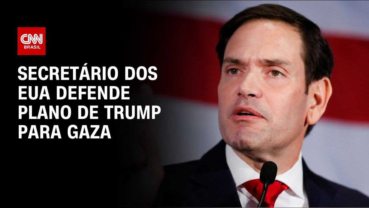 Secretário dos EUA defende plano de Trump para Gaza | CNN PRIME TIME
