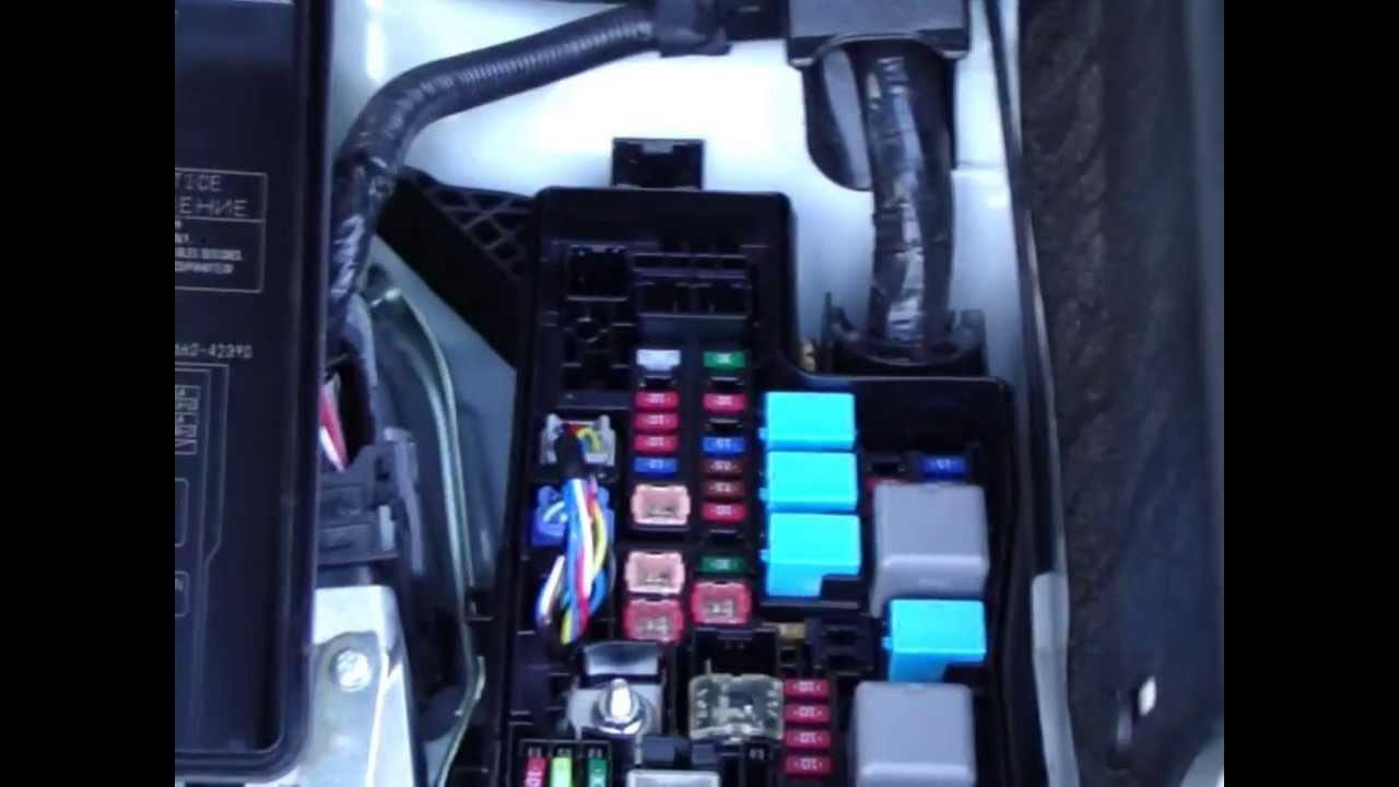 How to check fuses Toyota RAV4. Years 2013 to 2019 - YouTube 1993 toyota pickup fuse diagram 