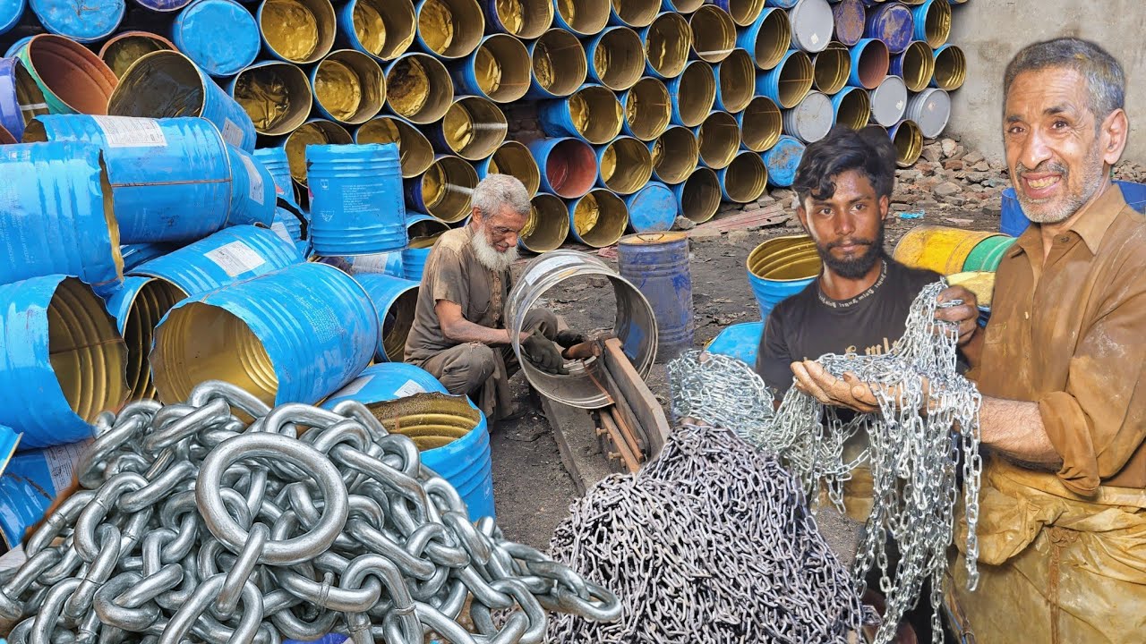Amazing Handmade Chain Manufacturing Process | Top Manufacturing Skills ...