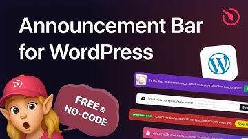 How to Add Announcement Bar to WordPress website [in 3 Minutes]