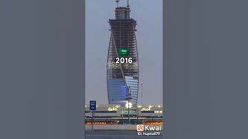 بناء برج الرياض من2010 الى 2021 