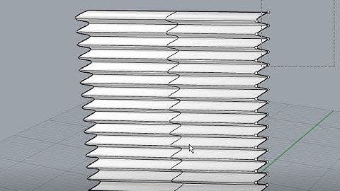 Rhino-python basic panel modelling