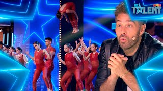 Las Espectaculares Acrobacias De Este Grupo De Baile Audiciones 5 Got Talent España 7 2021