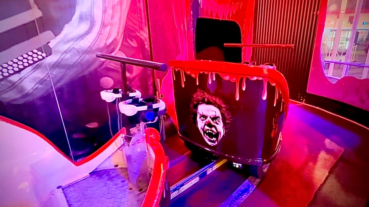 【お化け屋敷】 VR＋ダークライド The Clown on-ride POV (乗車映像) / Wiener Prater (オーストリア)