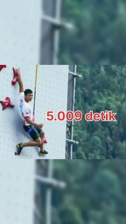 Panjat tebing rekor dunia 2022 berasal dari Indonesia | Kiromal Katibin #shorts