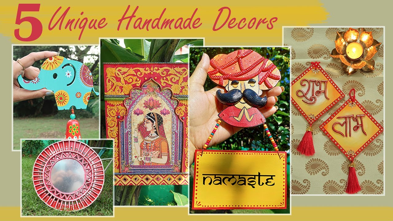 5 идей декора на Дивали своими руками || Домашний декор