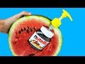 10 CRAZY TRICKS WITH WATERMELON