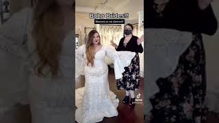 Boho Brides to Be! ✨ Plus Size Brides - Sleeves or NO Sleeves!