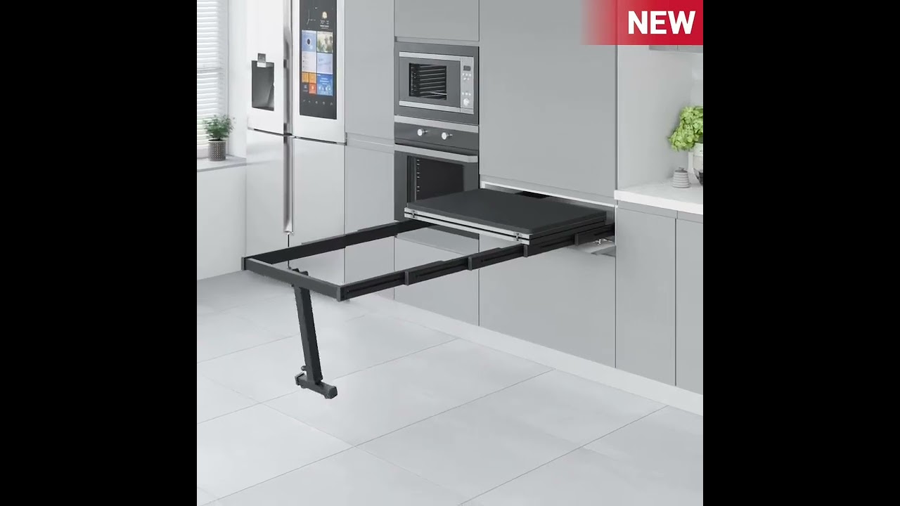 Складной стол с ножкой Starax 600 без столешницы (564x515x125