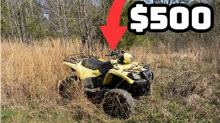 This CHEAP ATV “Just Needs a Carb Clean”… Seems Legit