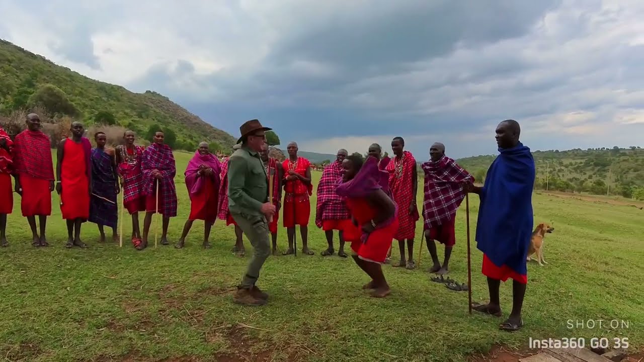 I visited a Masai Mara village