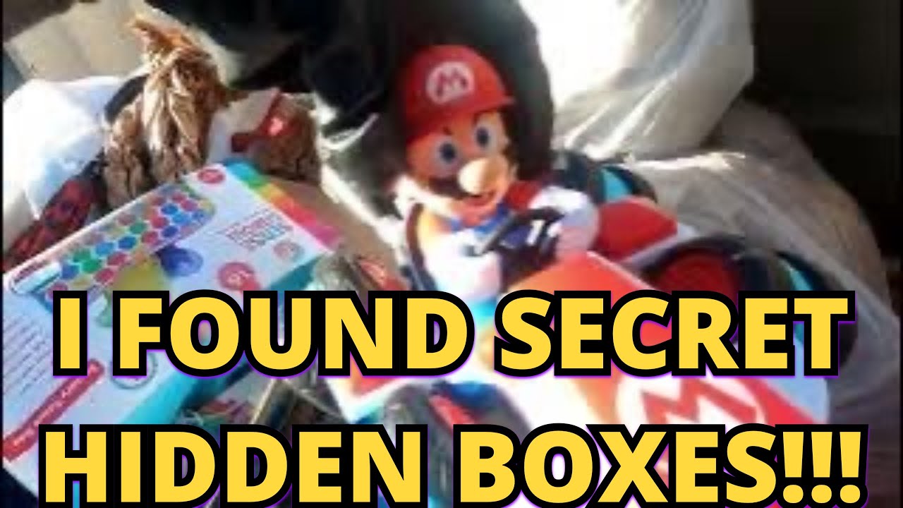 DUMPSTER DIVING-THE MANAGER FORGOT TO LOCK THEIR DUMPSTER AND I FOUND SECRET BOXES HIDDING INSIDE!