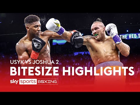 HIGHLIGHTS! | Oleksandr Usyk vs Anthony Joshua 2 | Bitesize Highlights