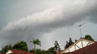 Perth Hail Storm 22Nd March 2010 - Storm Rolling In.