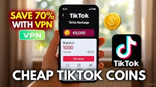How to Buy Cheap TikTok Coins Using VPN (Step-by-Step Guide 2025)
