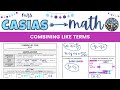 Understanding Algebraic Expressions and Like Terms