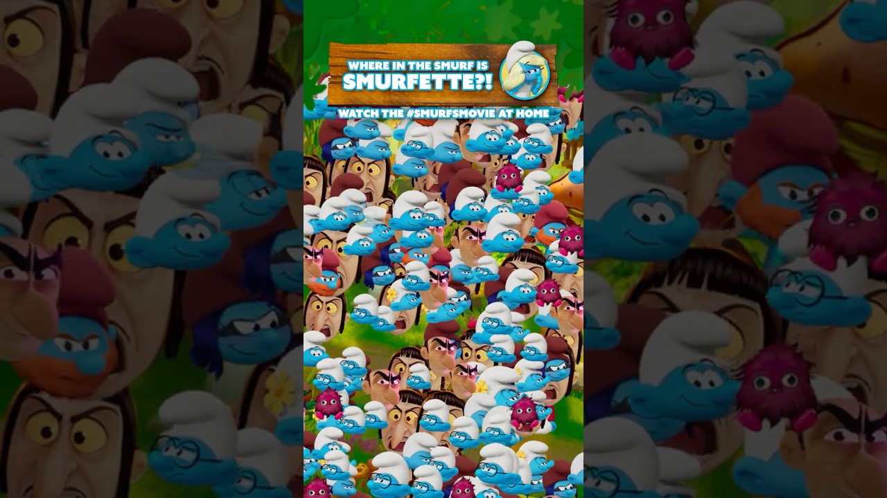 play the game 'where in the Smurf??' #shorts