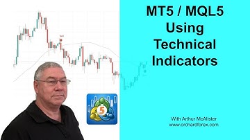Using technical indicators with MQL5
