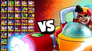 MEG 1v1 vs EVERY Brawler | PURE DESTRUCTION