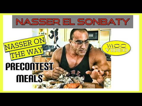 Nasser El Sonbaty - PRECONTEST MEALS - WEIGHS IN AT 292.6LBS - 131.6kg
