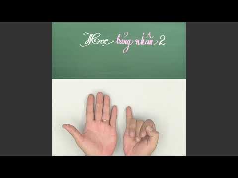 Cách học nhanh bảng cửu chương 2 - youtube