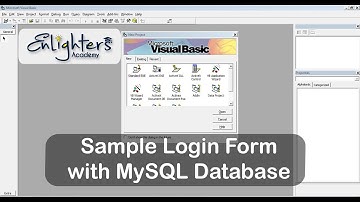 Visual Basic 6.0 - Sample Login Form with MySQL Database